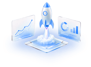 Celebration marking the initial public debut milestone of a cryptocurrency trading platform